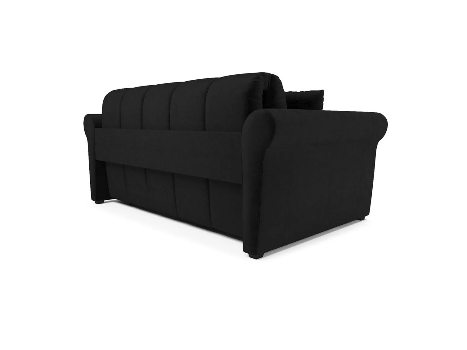 Диван Гранд велюр черный / НВ-178/17