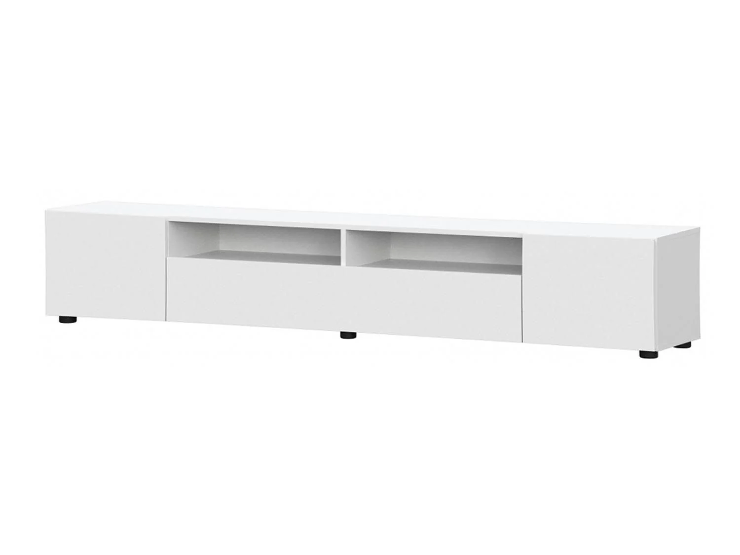 Токио тумба для телевидеоаппаратуры / Белый текстурный