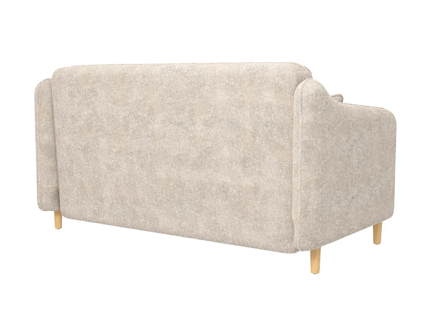 Диван-кровать Селена / велюр барни ваниль