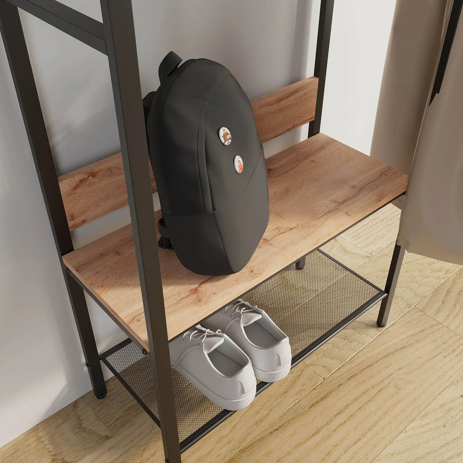 Вешалка гардеробная Торонто 23Л Черный