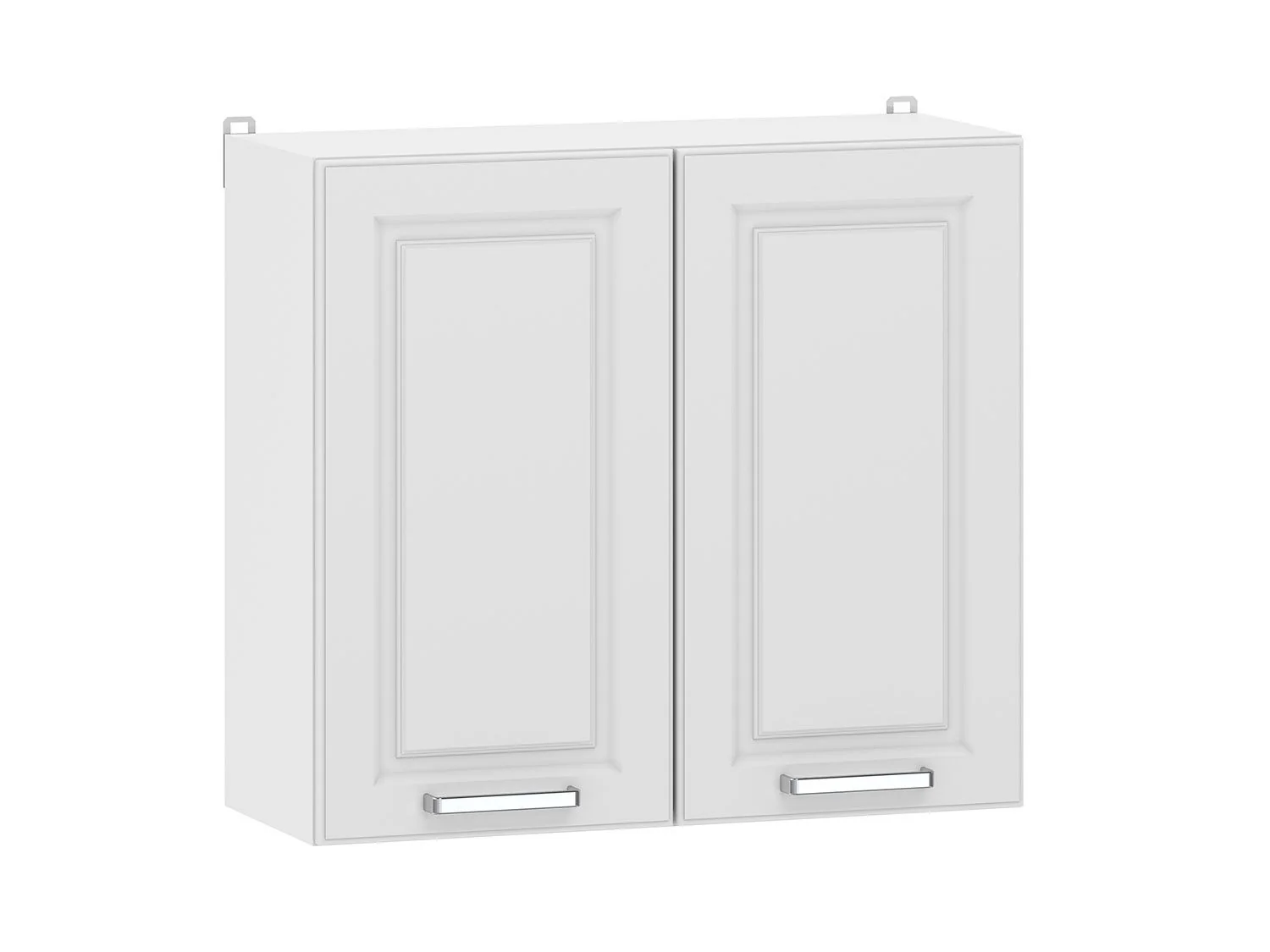 Вокс 100.31 800 шкаф навесной / Белый/Меренга