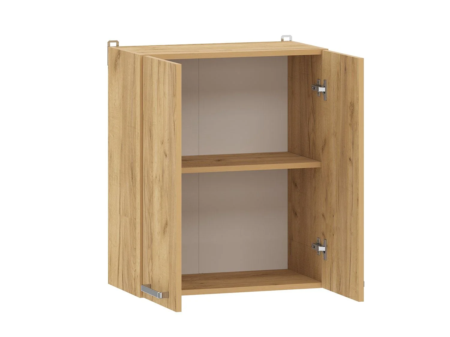 Борги 100.31 шкаф навесной (600) Дуб Крафт золотой / Дуб Крафт золотой