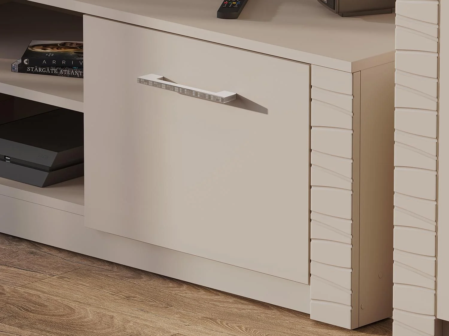 Калипсо тумба для телевидеоаппаратуры 1,3 м / Меланж