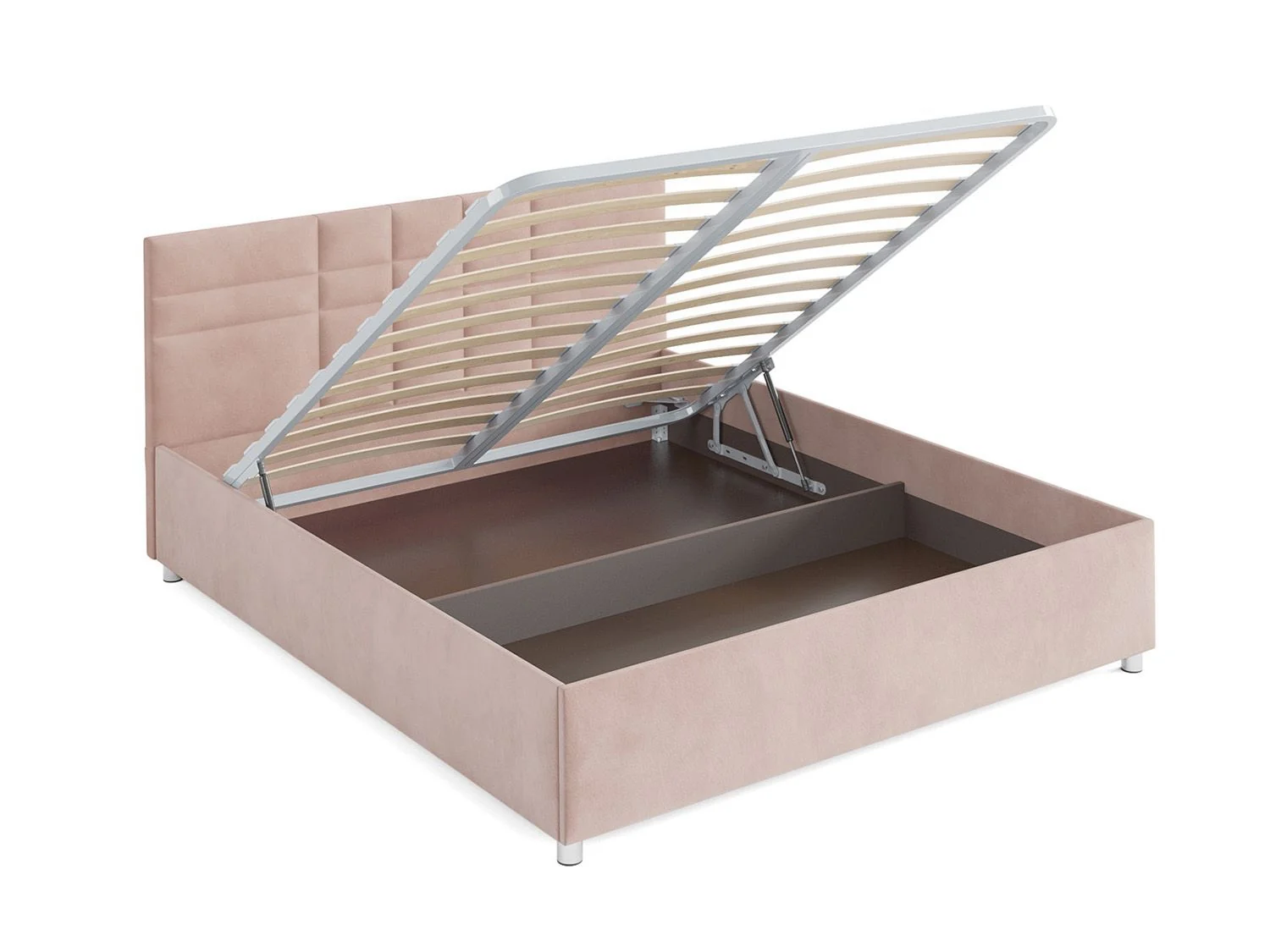 Кровать Нью-Йорк кордрой бежевый 140