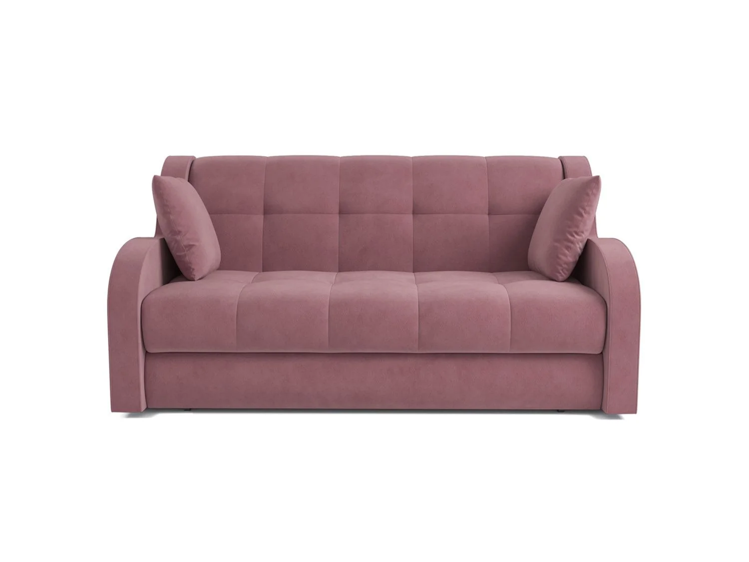 Диван Аккордеон Барон велюр пудра НВ-178 18