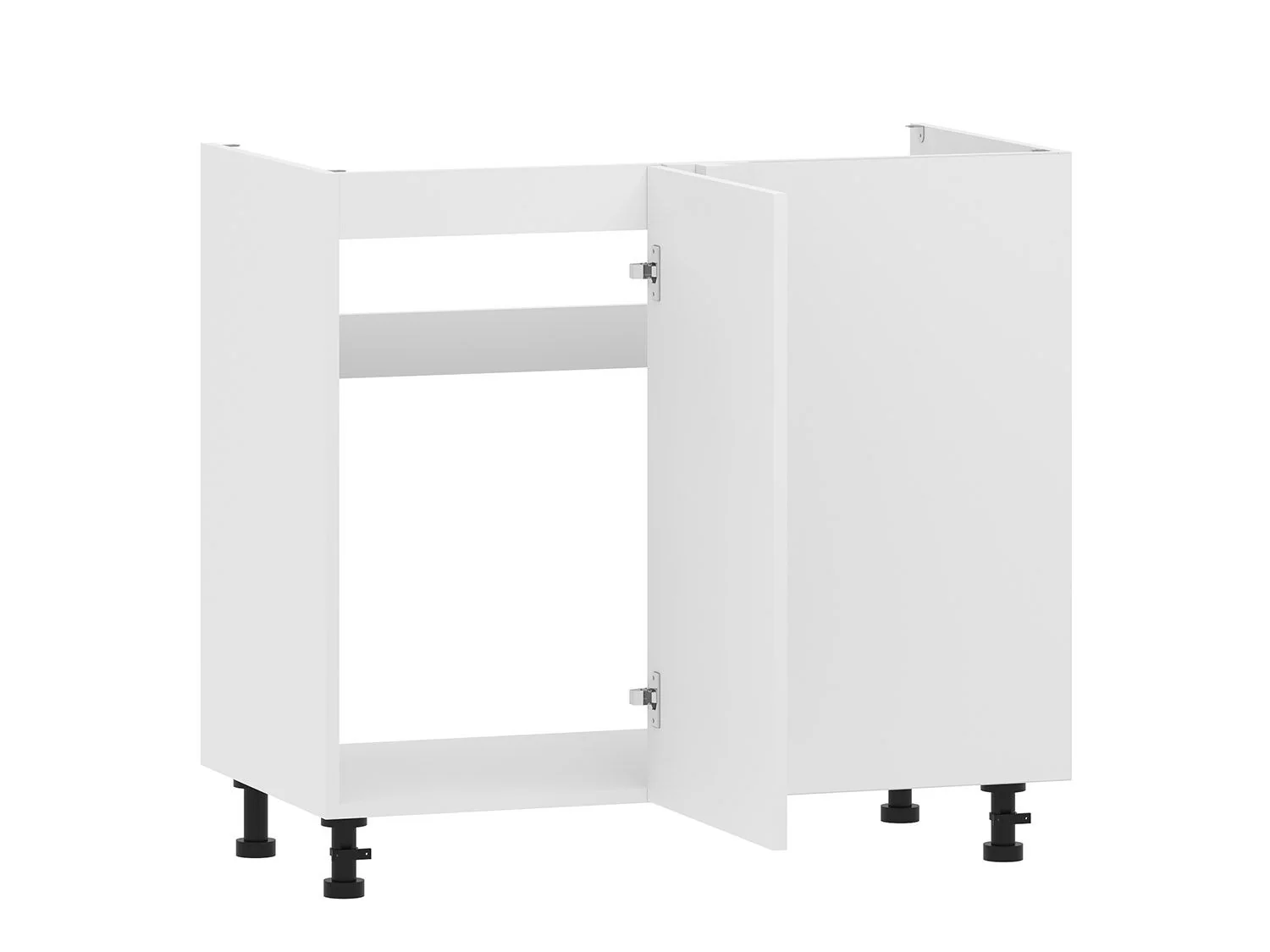 Кухня Борги комплект 3 Белый / Белый