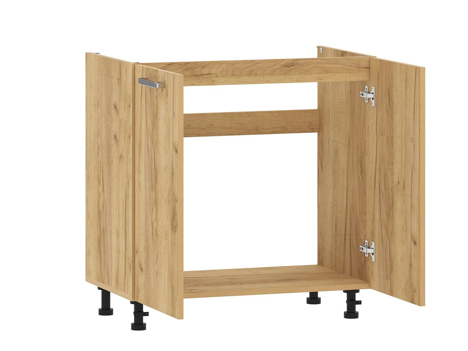 Борги 100.04 тумба под мойку (800) Дуб Крафт золотой / Дуб Крафт золотой