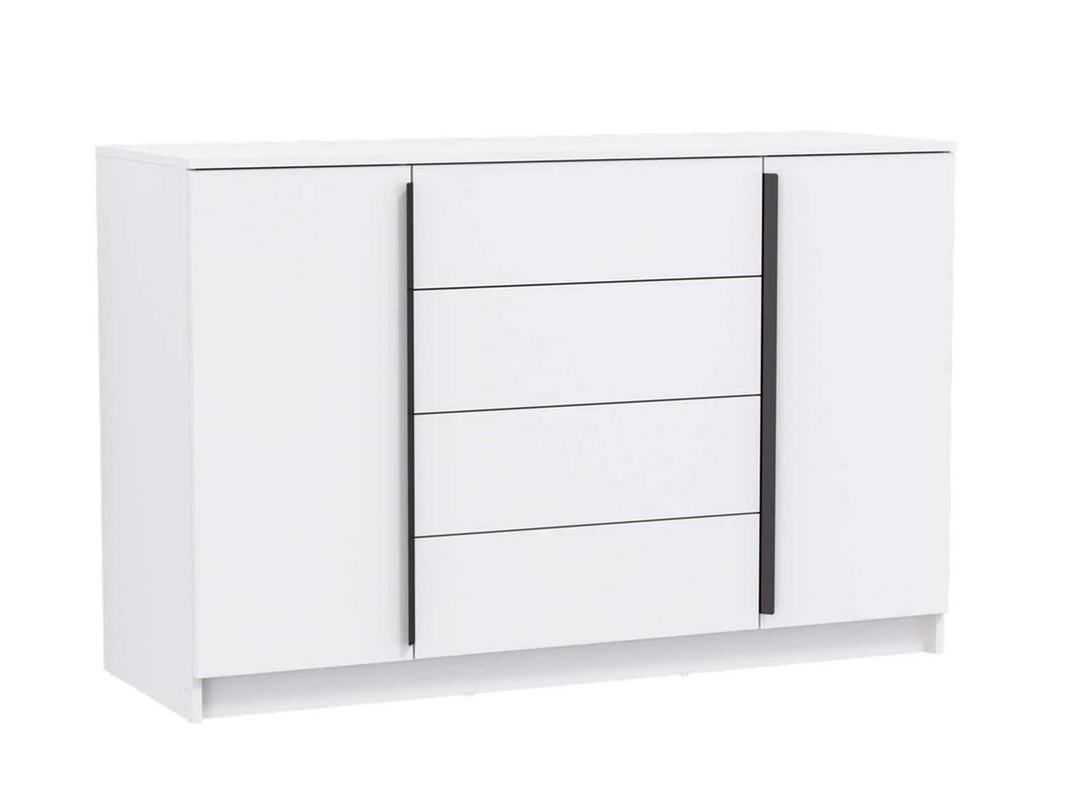 Брандо комод 67.11 ЛДСП Белый