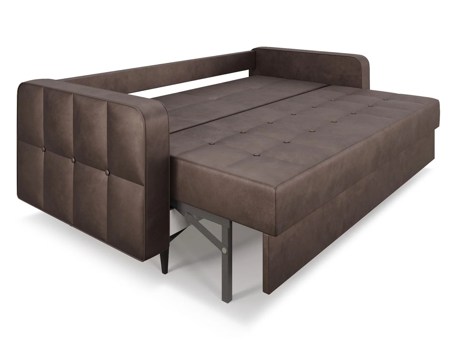 Диван Снеп бархат шоколадный STAR VELVET 60 COFEE