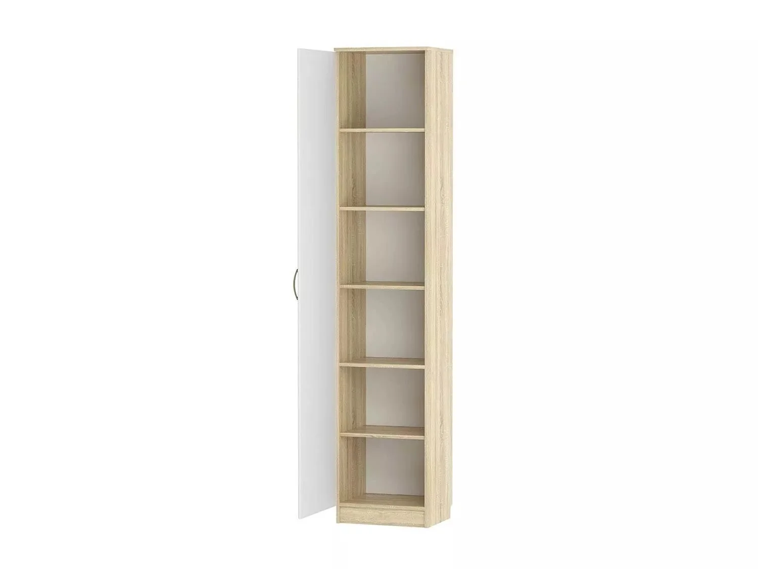 НМ 040.43 ЛР Шкаф ЛВ Оливия Дуб Сонома/белое дерево