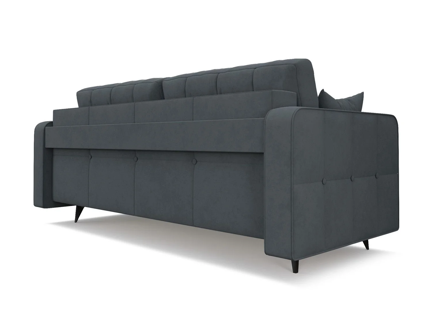 Диван Снеп велюр серо-синий HB-178 26