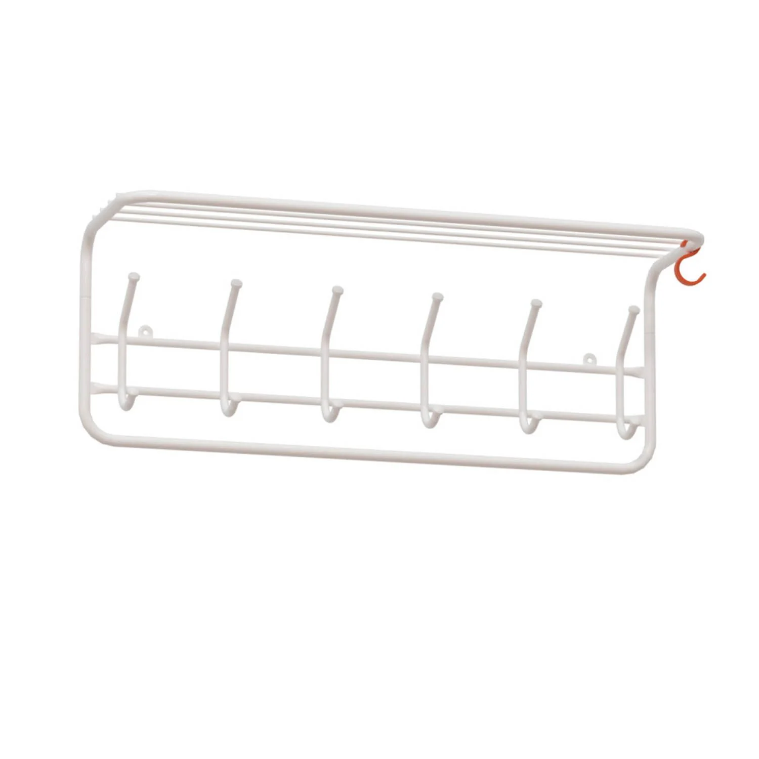 Вешалка с полкой 80 белый