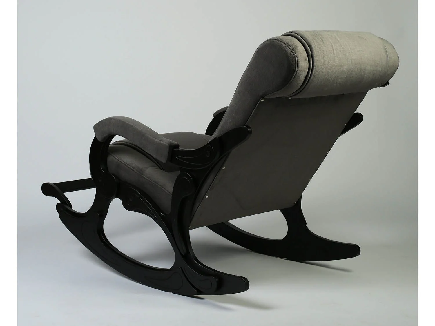 Кресло-качалка Родос Черный / Графит