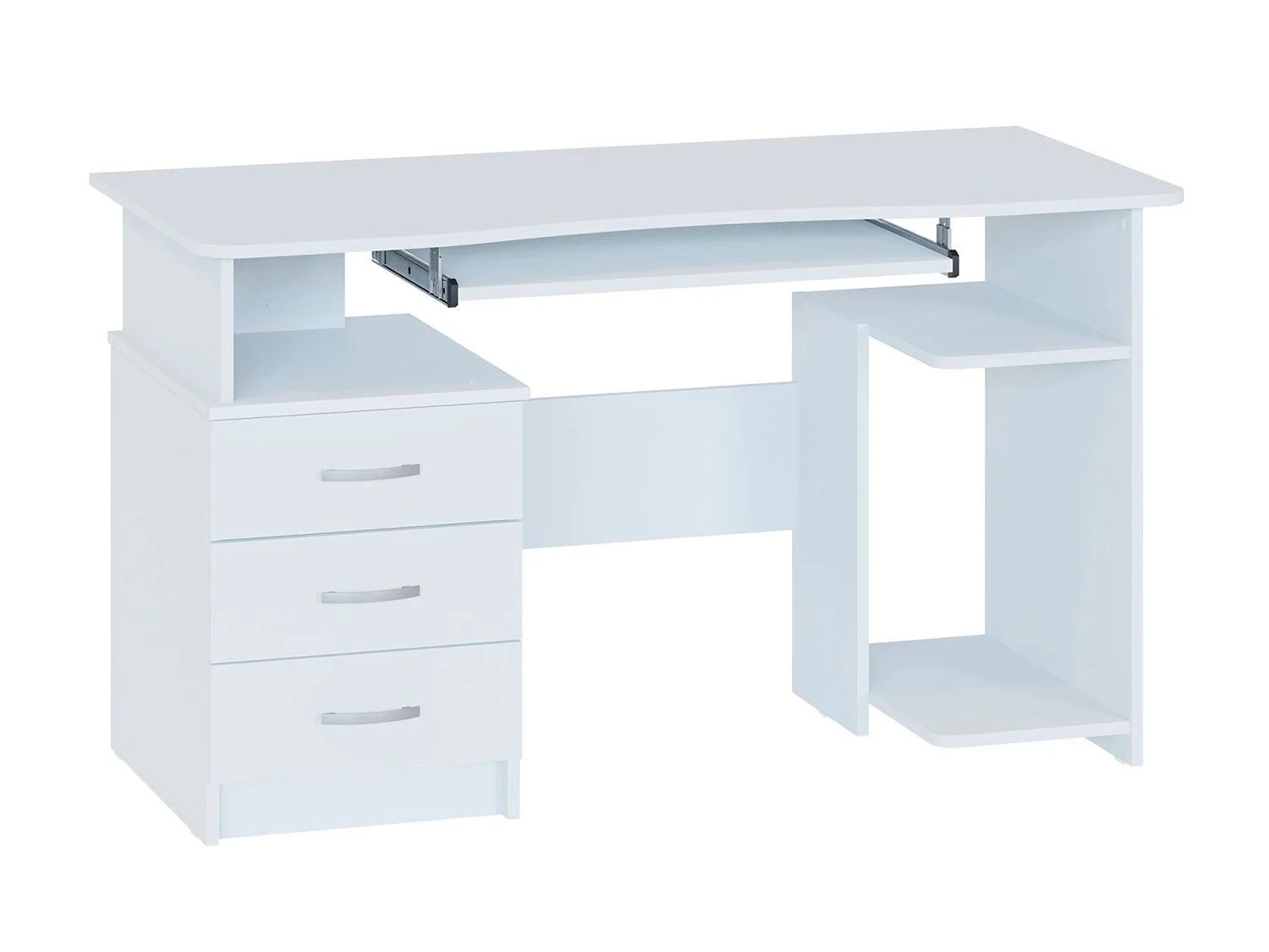 Стол компьютерный КСТ-08.1 / Белый