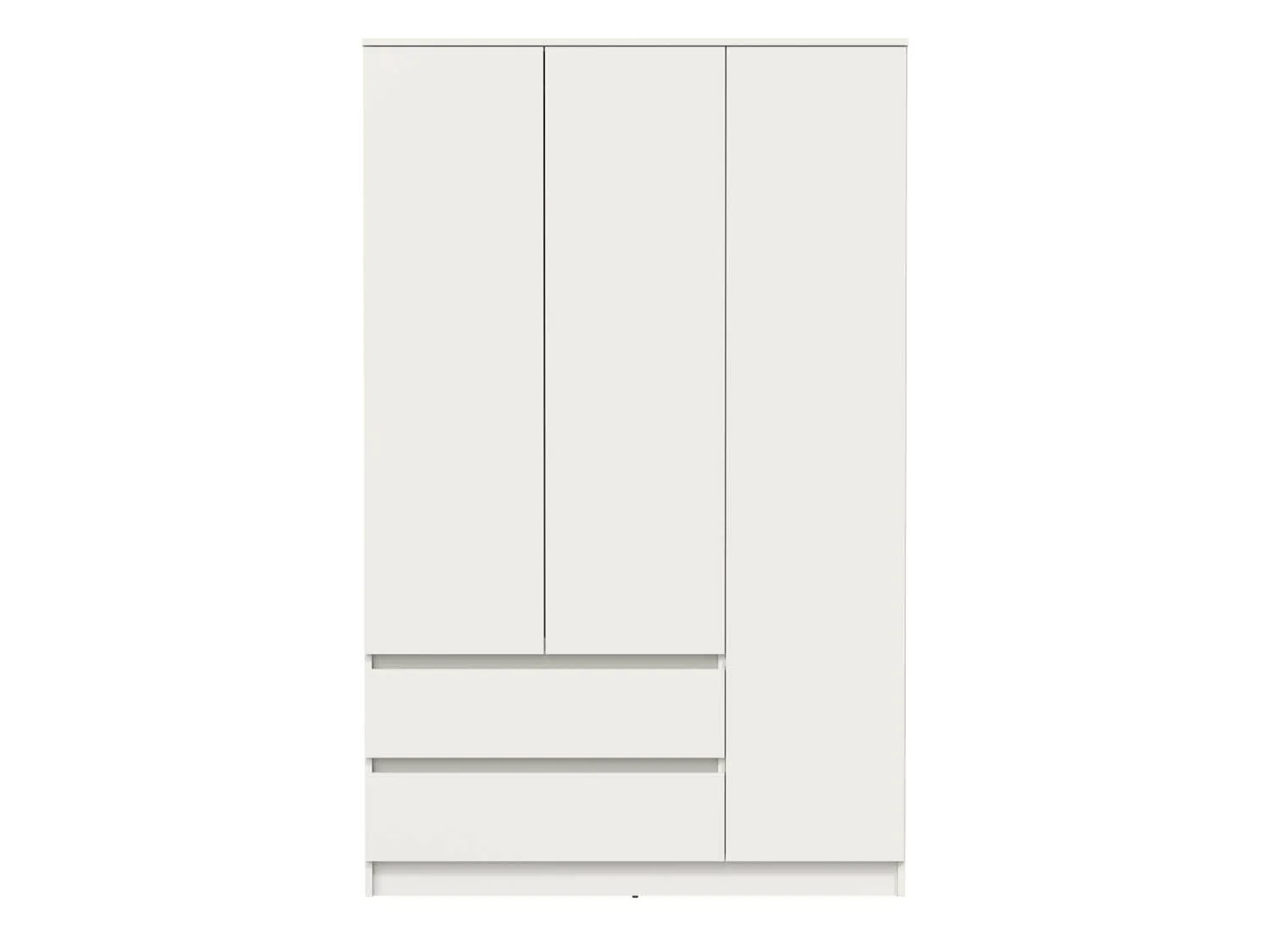 82.02 шкаф для одежды Берген Белый