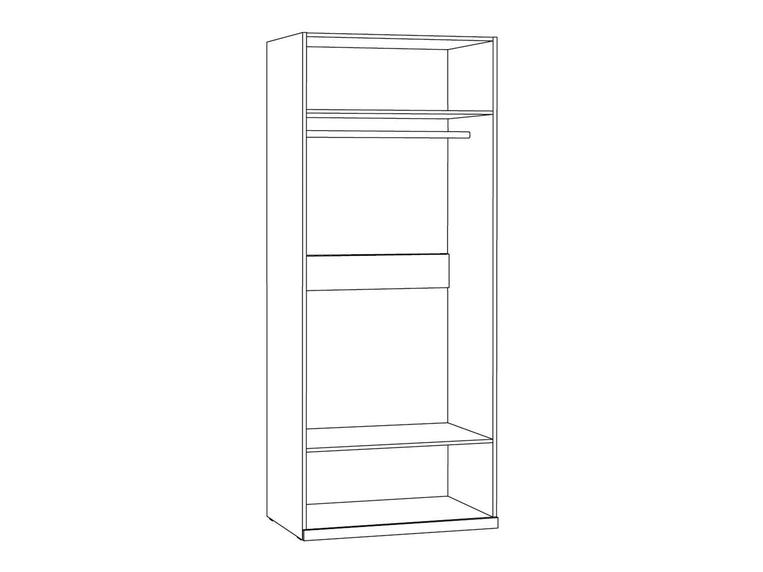 Амьен Шкаф 16.309.02 Плэйн/Веллюто Капучино