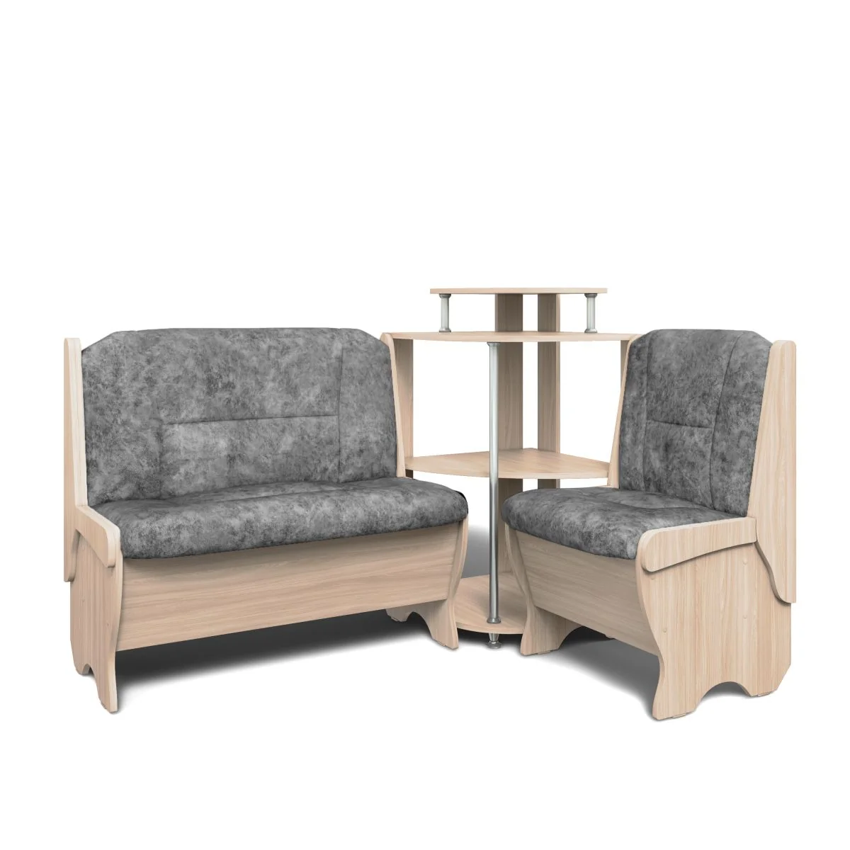 Кухонный набор Лотос ясень светлый/графит