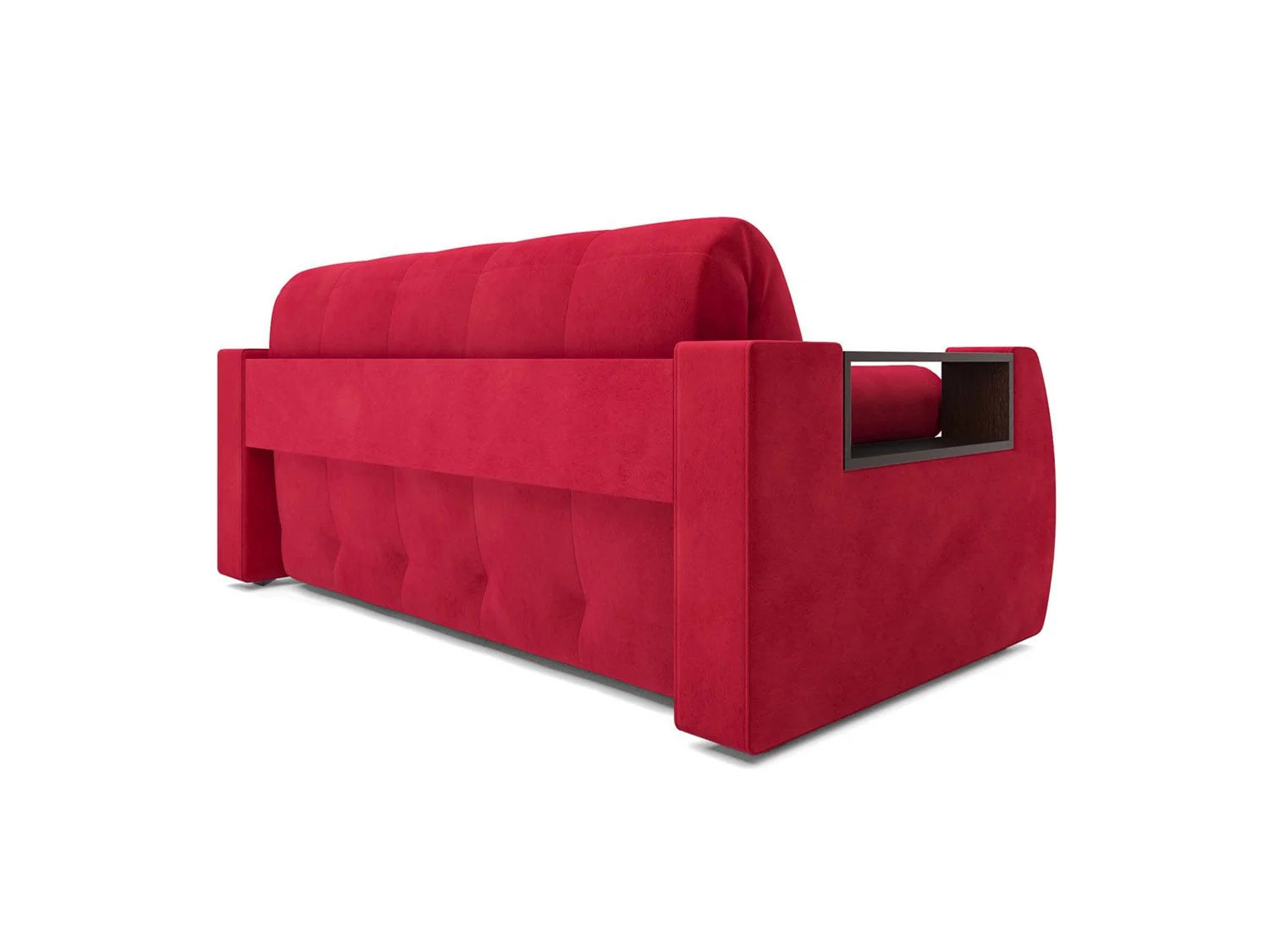 Диван Аккордеон Барон №3 кордрой красный