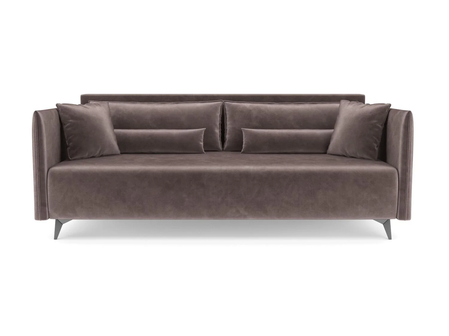 Диван Майами бархат шоколадный STAR VELVET 60 COFEE