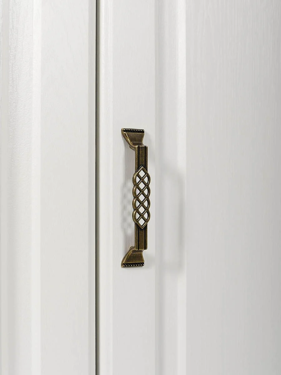 Ливерпуль Шкаф комбинированный 08.45.01 Белый/Ясень ваниль