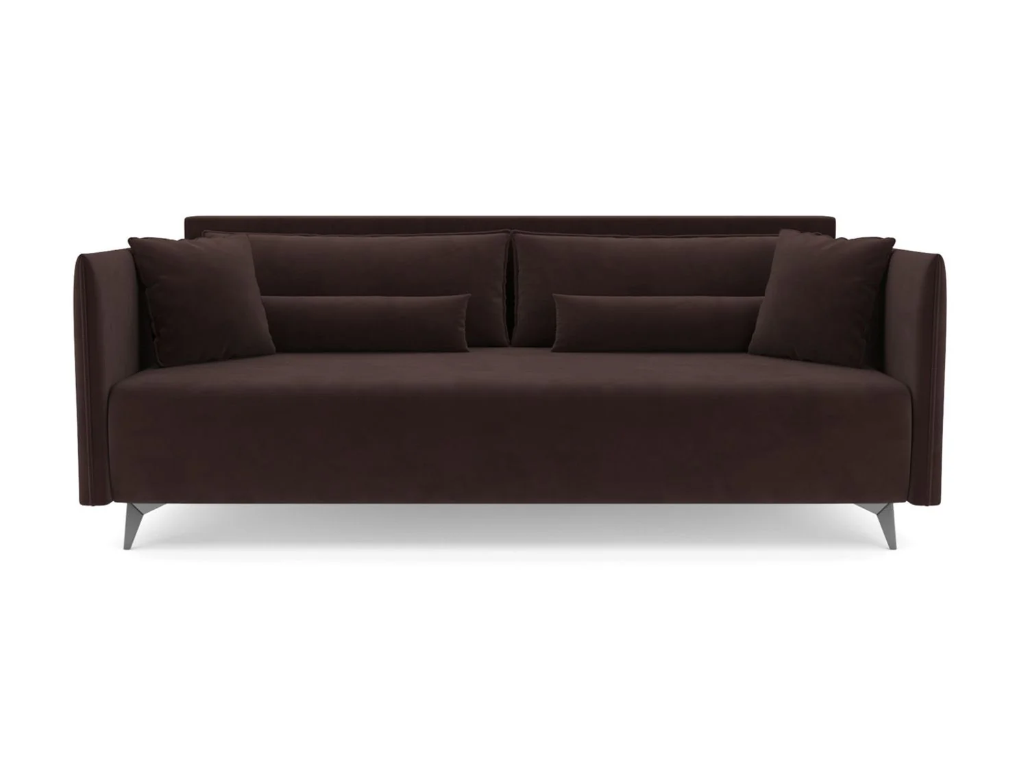 Диван Майами Велюр шоколад HB-178 16