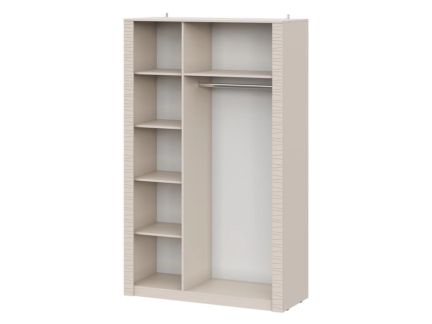 Калипсо шкаф комбинированный трехстворчатый / Меланж