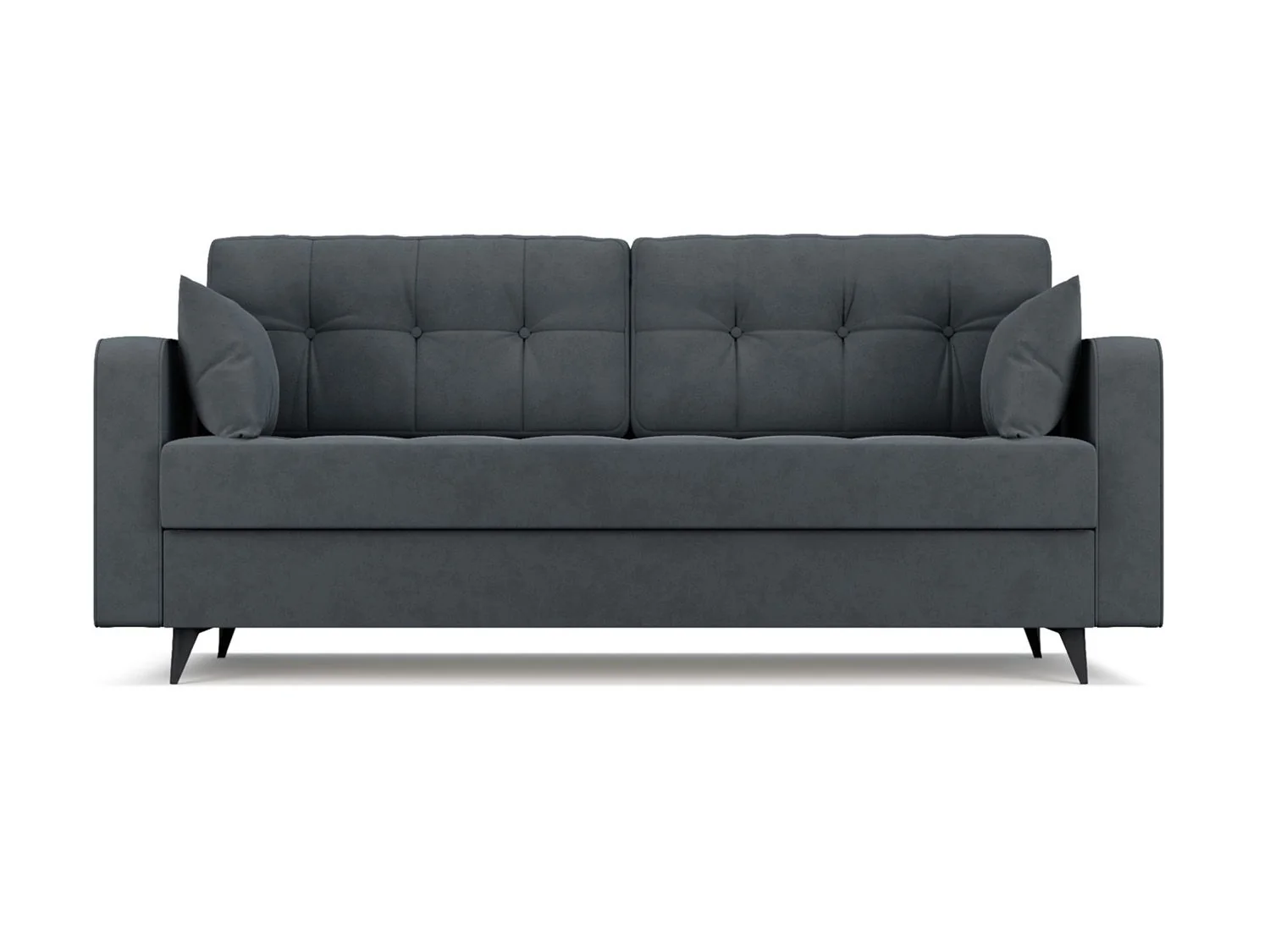 Диван Снеп велюр серо-синий HB-178 26