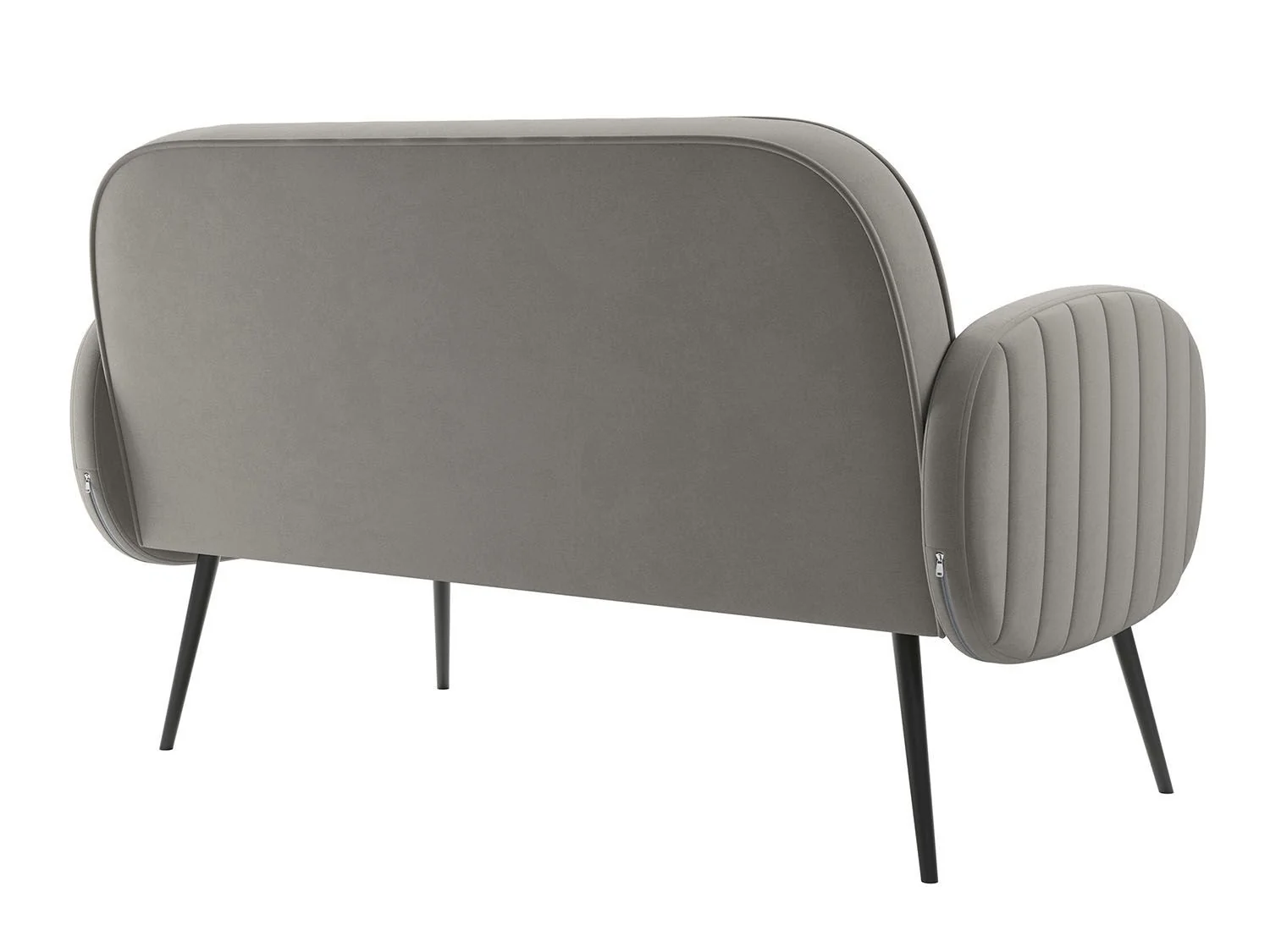 Диван 2-х местный Флеминг S велюр тенерифе стоун