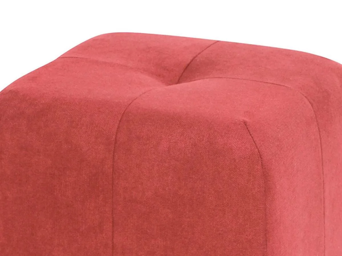 Пуф Николь Коралловый велюр