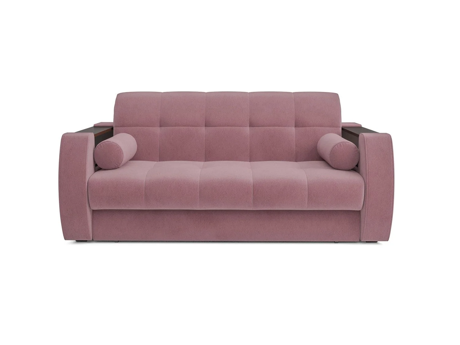 Диван Аккордеон Барон №3 велюр пудра НВ-178 18