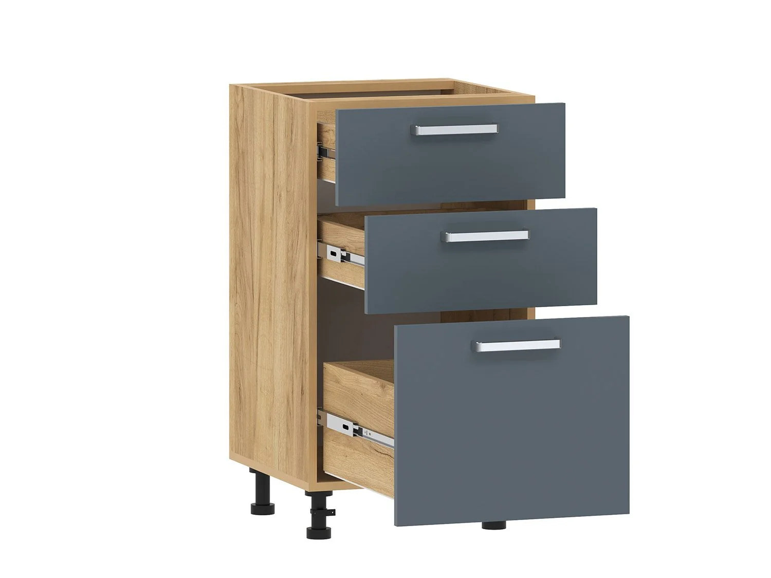 Кухня Борги комплект 4 Дуб Крафт золотой / Маренго