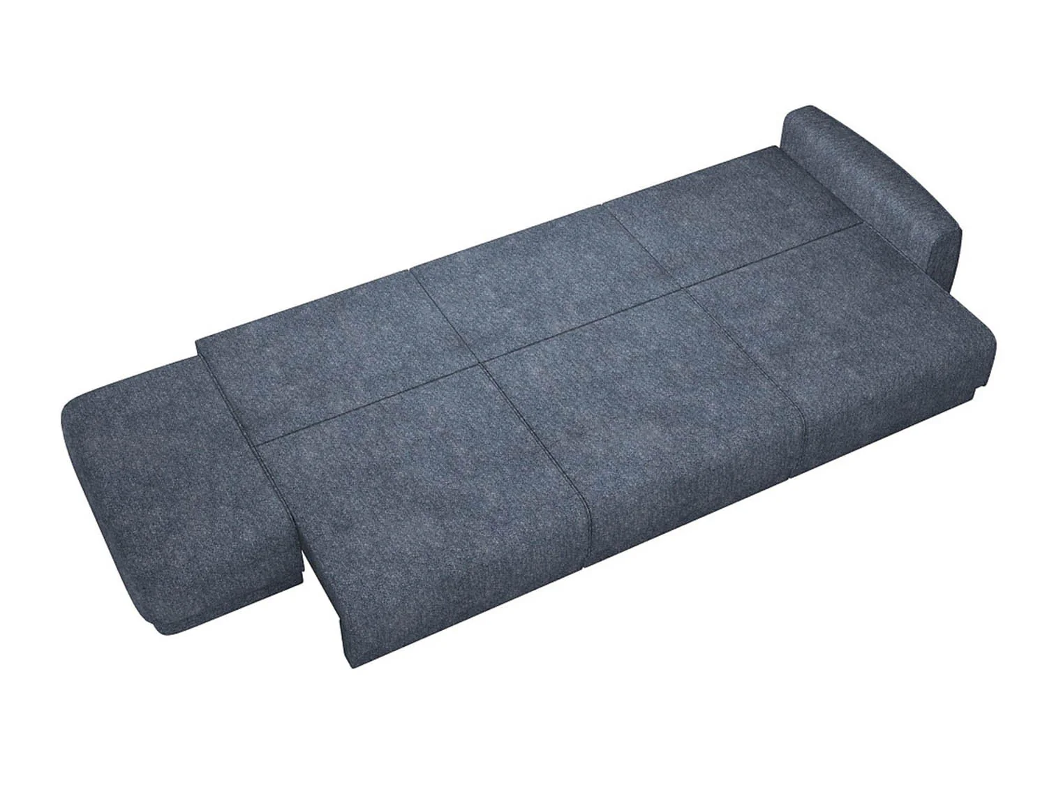 Женева 3SPF ЛЕВЫЙ диван-кровать еврокнижка / Сталь