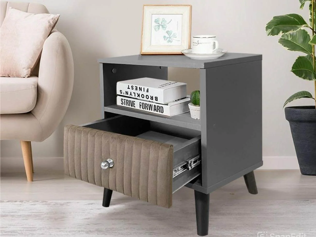 Т1 Тумба Серый/Серый №25