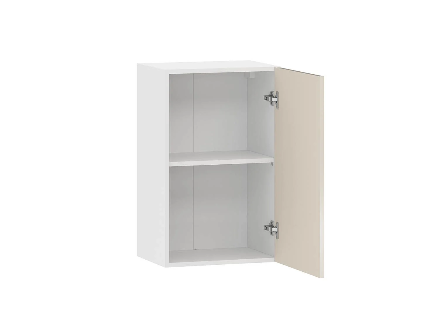 Арли 100.80.450 шкаф навесной Белый / Кашемир