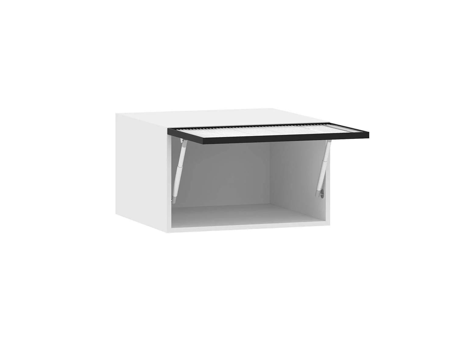 Moru 100.90.600 шкаф кухонный Белый / Черный