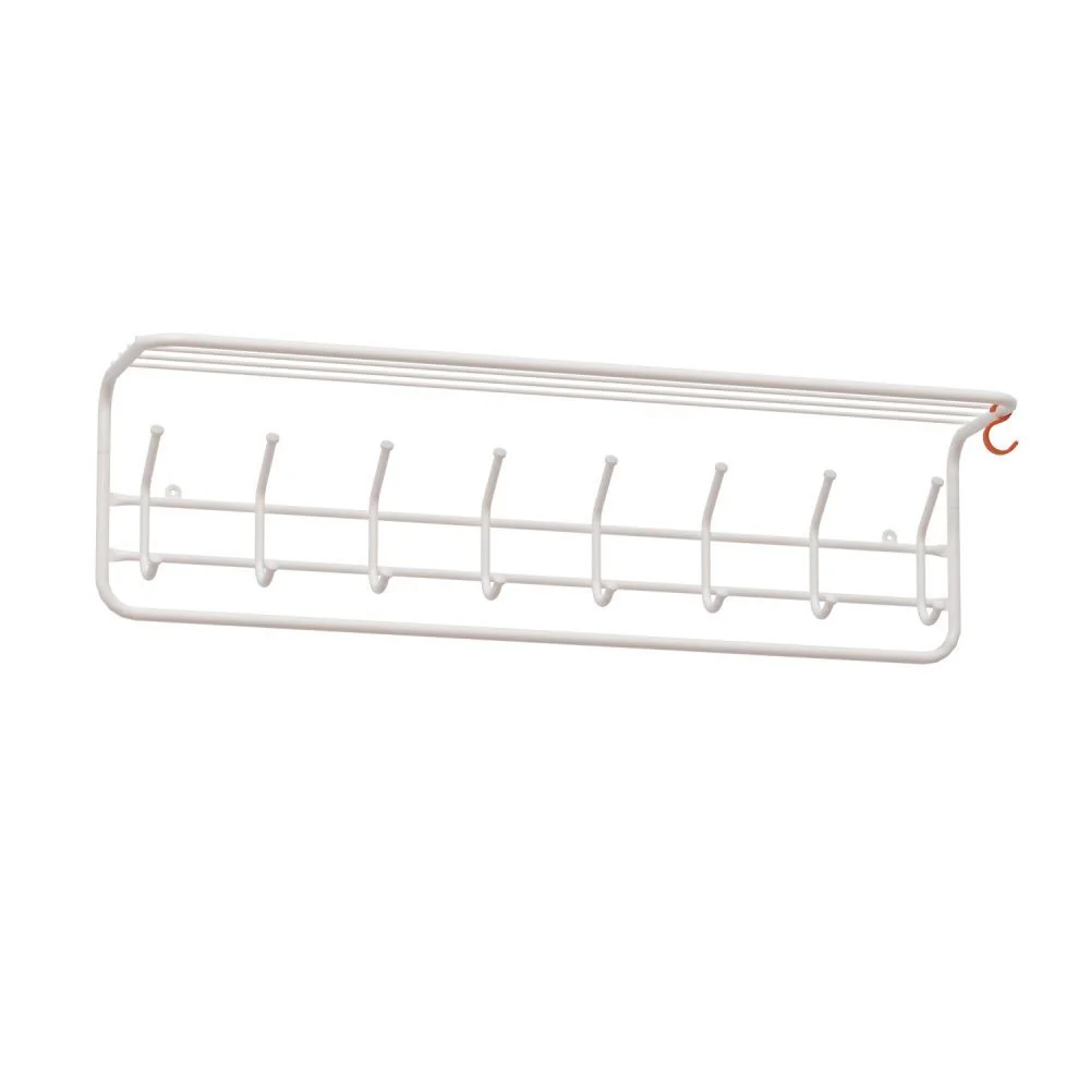 Вешалка с полкой 100 белый
