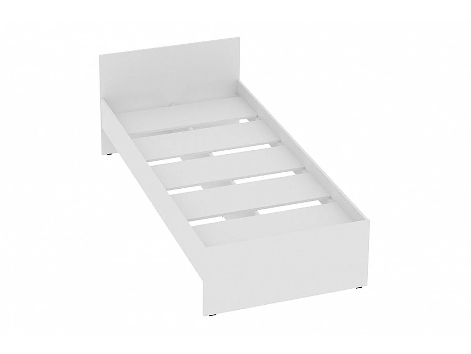 НМ 011.53-01 кровать Симпл Белый