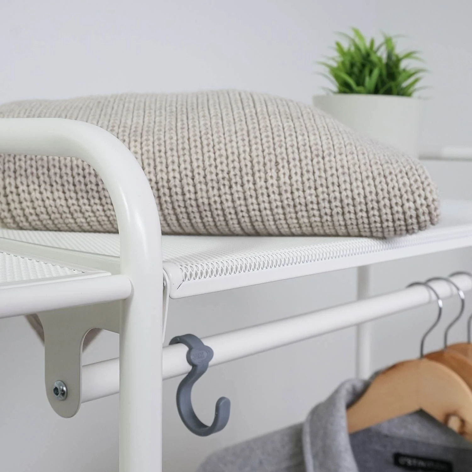 Гардеробная система Валенсия 1 Белый