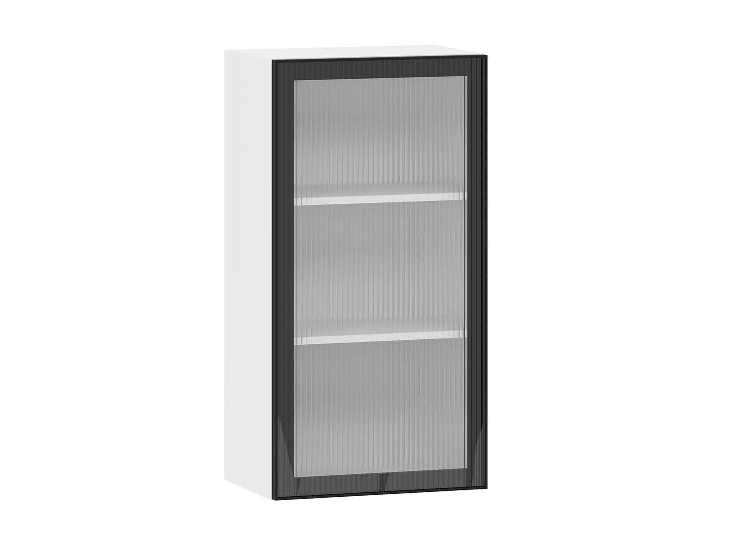 Moru 100.82.500 шкаф наквесной Белый / Черный