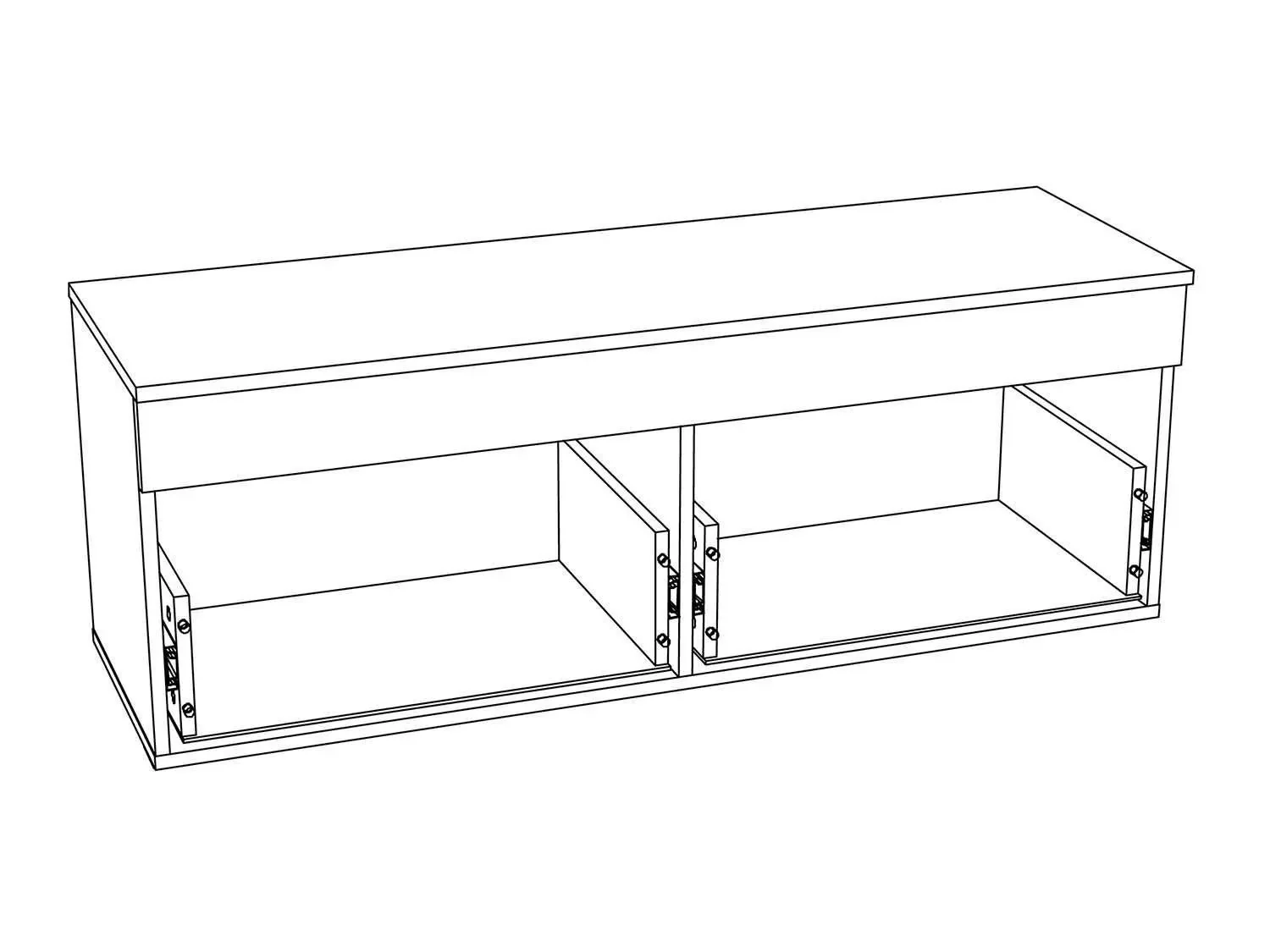 НМ 040.72 Тумба Livorno /дуб бунратти / софт графит