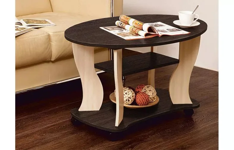 Стол журнальный Сатурн - М05 венге/дуб