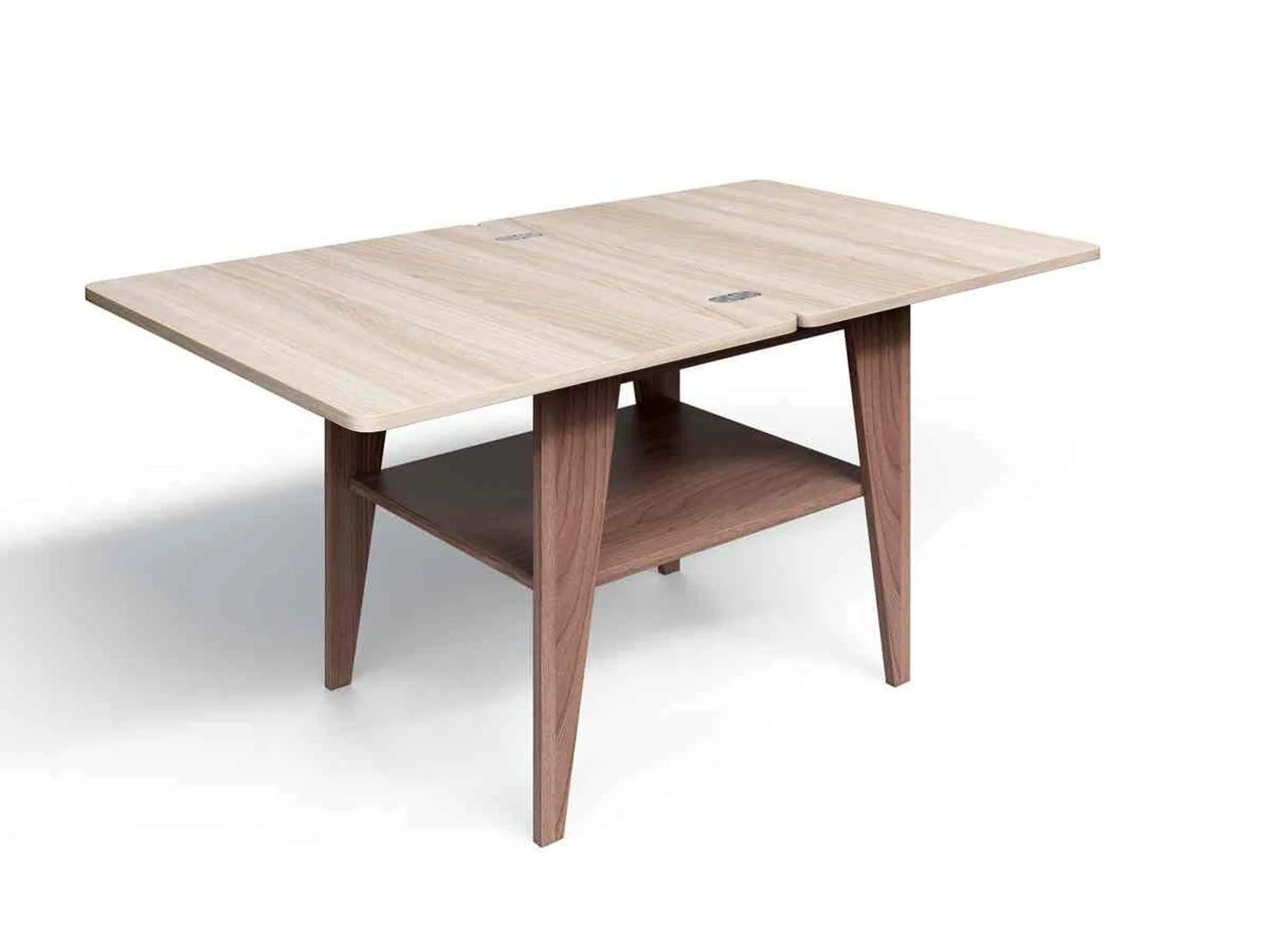 Стол журнальный СЖ-3 Ясень Шимо темный / светлый