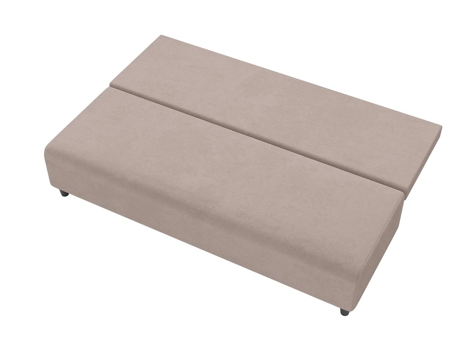 Роджерс М диван-кровать 3-х мест / велюр Parma 10 капучино