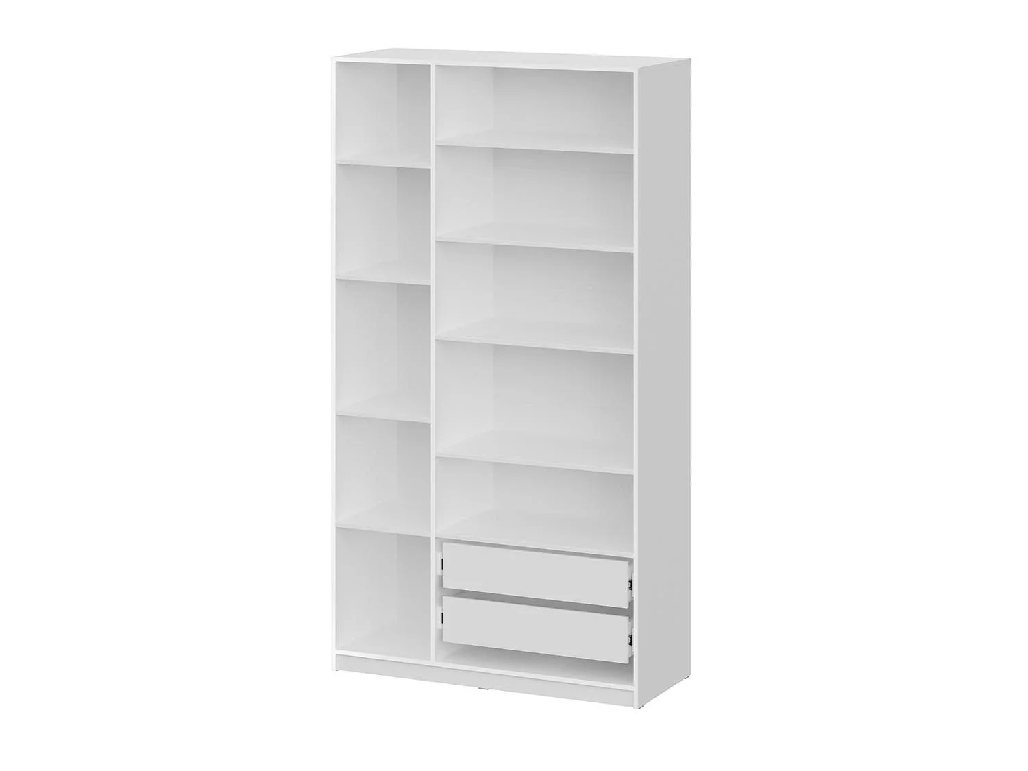 ШК 5 шкаф 1200 + полки 2 комплекта + ящики 1 комплект / Белый