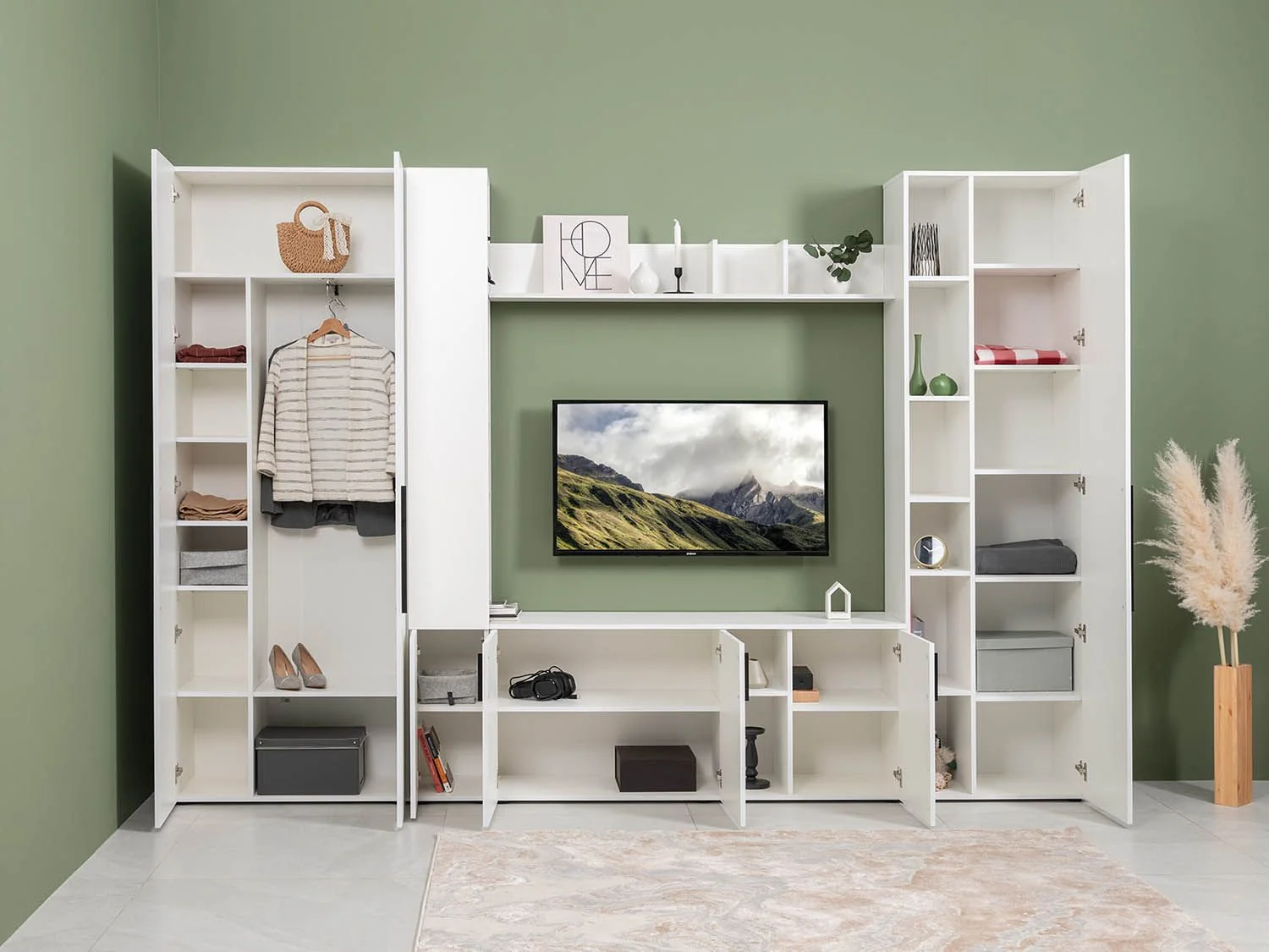 Гостиная Эйр 4 Белый