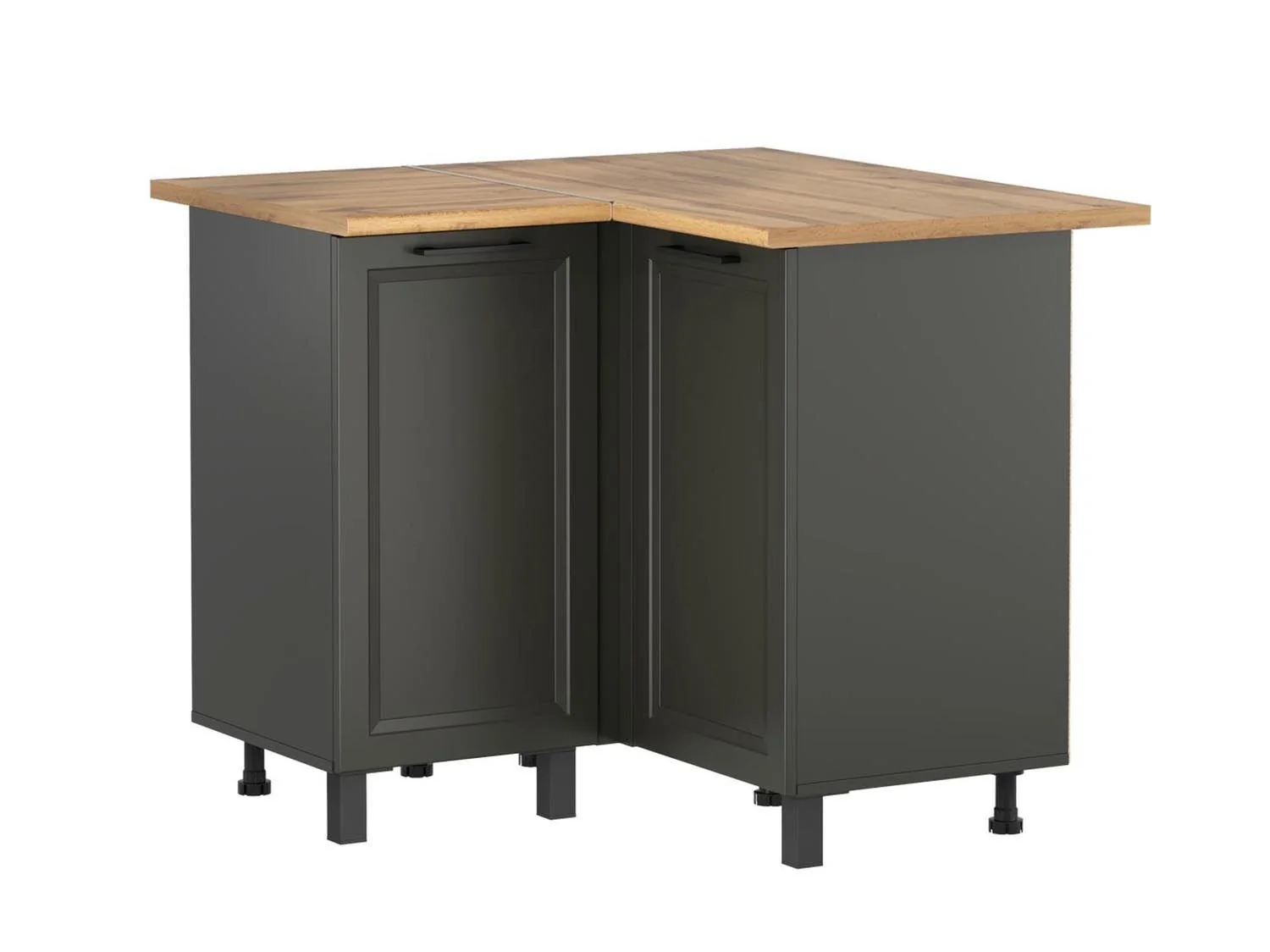 Римини стол угловой / Диамант серый