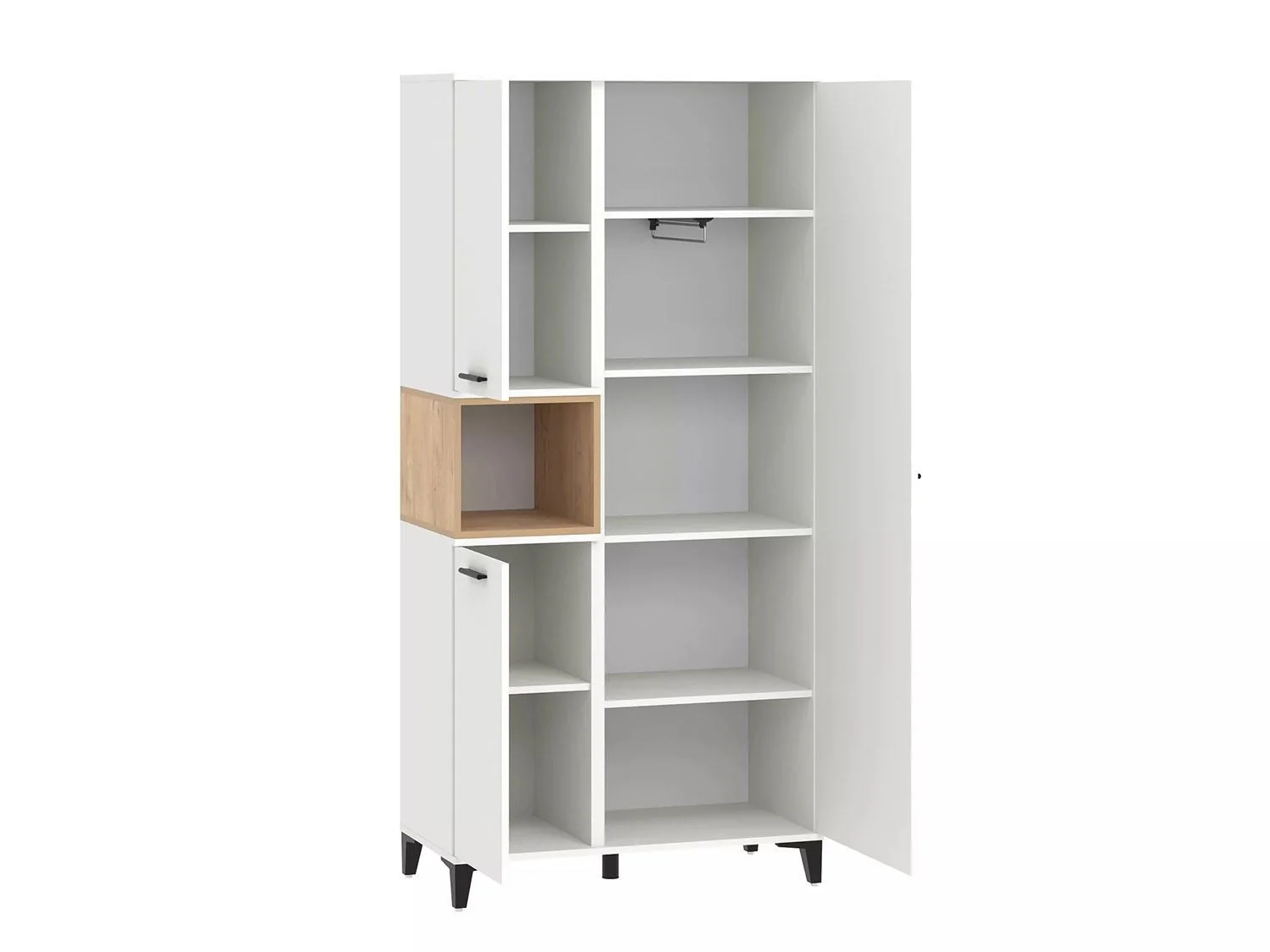 Гостиная Bergen 2 белый/Дуб Бунратти