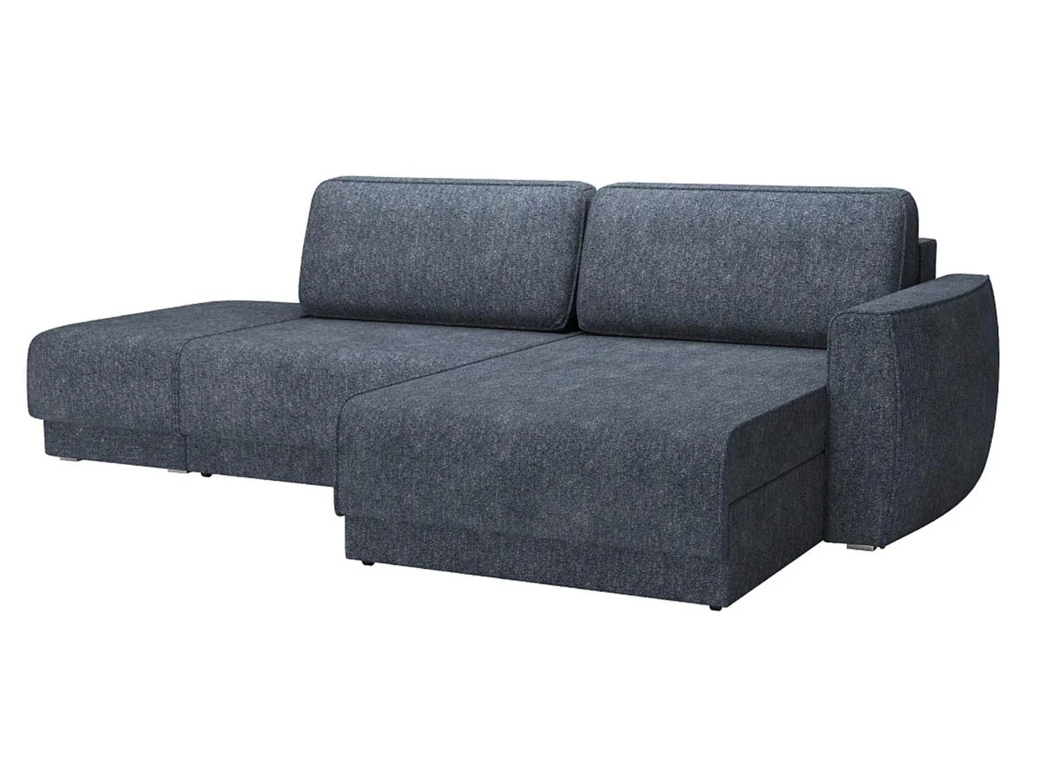 Женева SOPF ЛЕВЫЙ диван-кровать угловой еврокнижка / Сталь