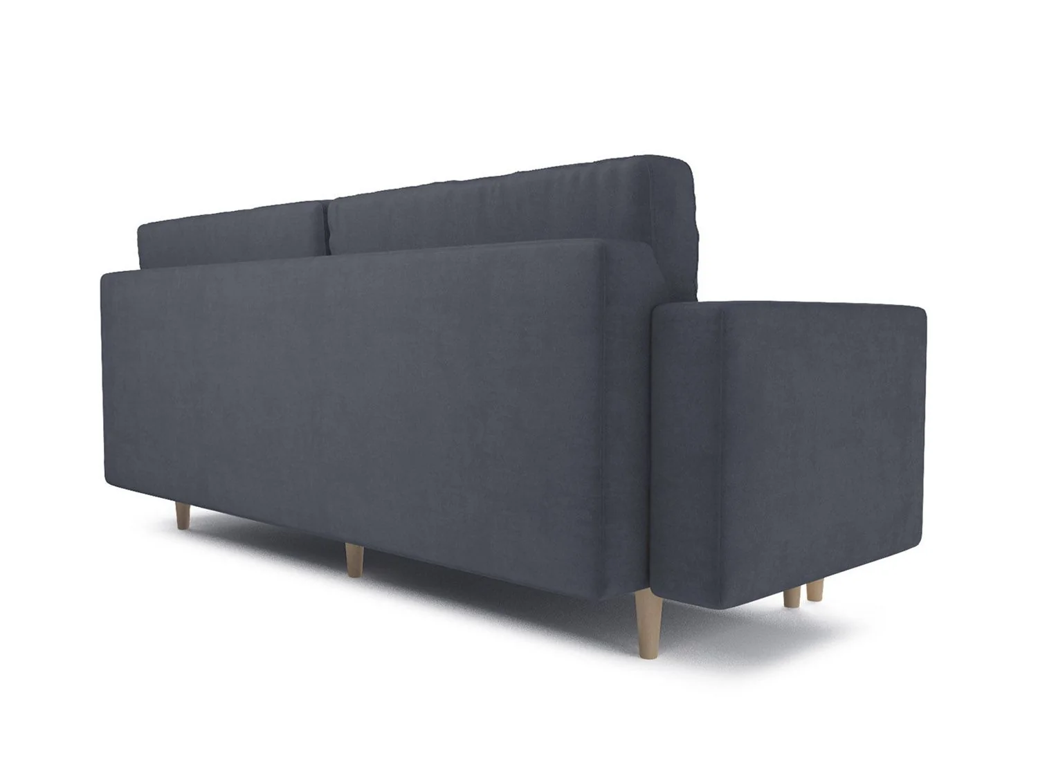 Диван Белфаст велюр серо-синий / НВ-178/26