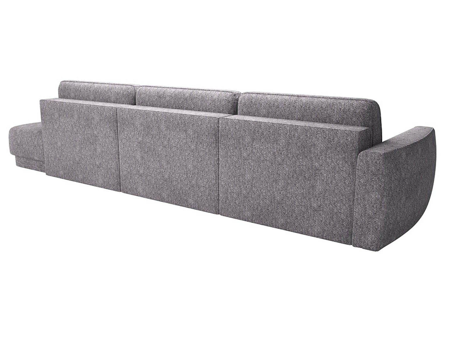 Женева 2SOPF ПРАВЫЙ диван-кровать угловой еврокнижка / Сильвер